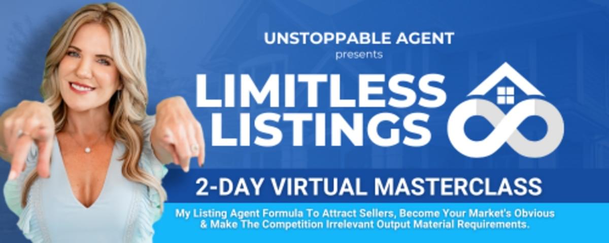 In just 3 days learn with the best realstate coach , unlock a Million Dollar Agents' market-proof blueprint to not just survive in a real estate market filled with uncertainty… but to THRIVE. Uncover my expert top 1% agent strategies to stand out from your competition & secure your future with consistent clients, listings & closings even if you are just new realtor, Save your seat before it's too late!